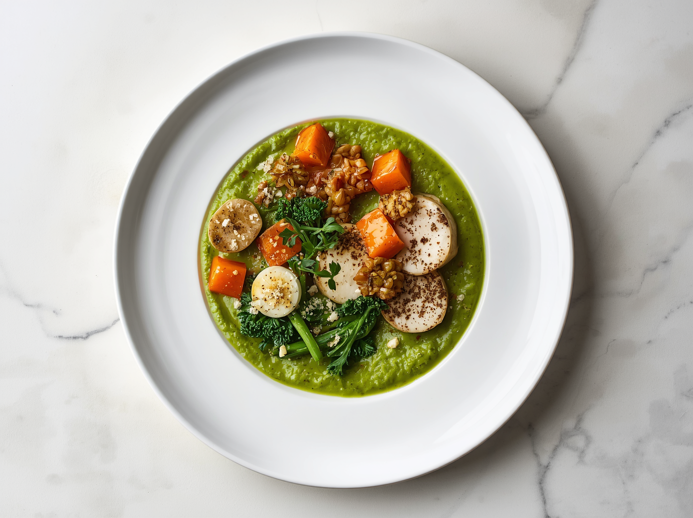 Courgettestamppot light