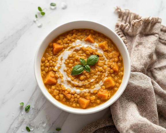 Milde linzencurry